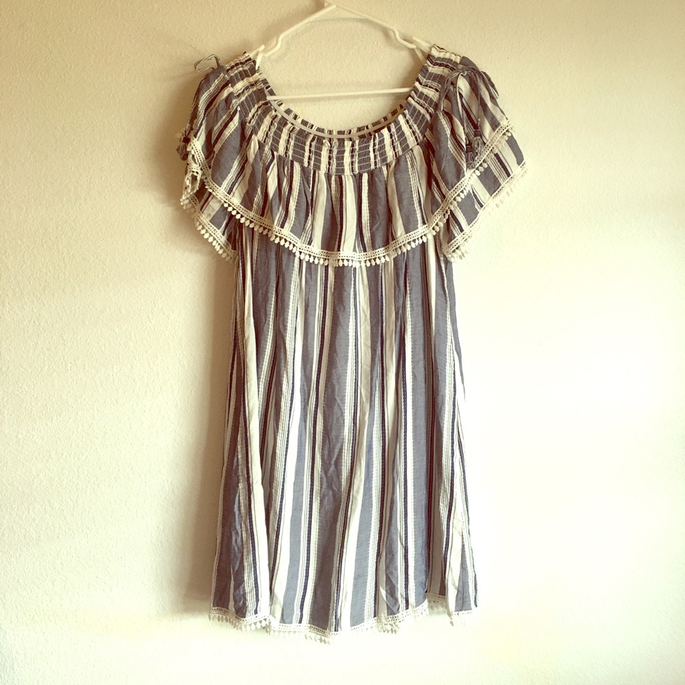 Off the shoulder dress